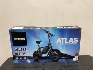 lot 1 image: Jetson Atlas 14 Fat Tire Folding Electric Bike