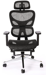 lot 64 image: Laziiey Ergonomic Office Chair with Lumbar Support, Mesh Desk Chair with 4D Adjustable Arms Headrest
