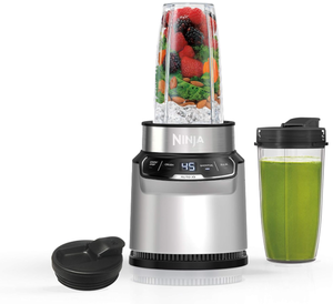 lot 66 image: Ninja BN401 Nutri Pro Compact Personal Blender, Auto-iQ Technology, 1000-Peak-Watts