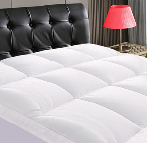 lot 68 image: VALUXE Full Size Mattress Topper Extra Thick Cooling Mattress Pad Cover