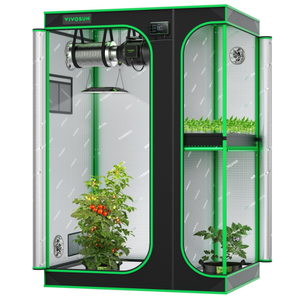 lot 378 image: VIVOSUN D436 2-in-1 4x3 Grow Tent, 48x36x72