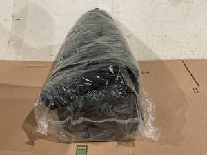 lot 380 image: PHF 7 Pieces King Comforter Set Black, Bed in a Bag Comforter & 18 Sheet Set All Season