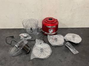 lot 99 image: Homtone Food Processor 16 Cup, Vegetable Chopper Electric, Food Processors for Shredding