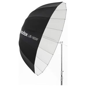 lot 297 image: Godox UB-165W Parabolic Inner White Reflec Umbrella Studio Light. MISSING STAND UP POLE