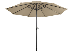 lot 478 image: Pure Garden Beige Patio Umbrella. 7ft