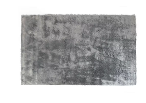 lot 483 image: Faux Fur Rectangular Area Rug. 110x70