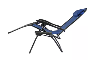 lot 497 image: Deluxe Zero Gravity Folding Lounge Chair