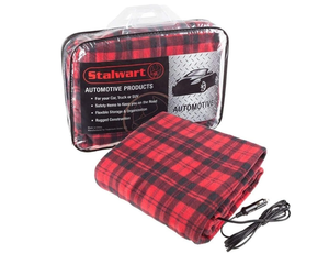 lot 526 image: LOT OF 3 Stalwart Heated Car Blankets 59x43