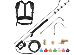 lot 596 image: PWACCS 24 FT Telescoping Pressure Washer Wand