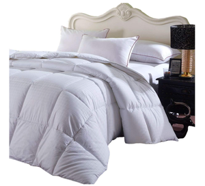 lot 598 image: Overfilled Dobby Down Alternative Comforter. 102x86