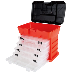 lot 599 image: LOT OF 2 Storage Tool Box