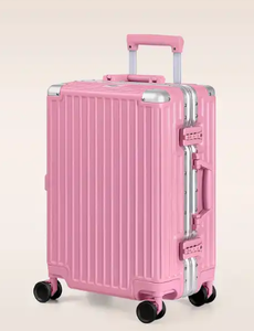 lot 92 image: AnyZip Luggage Aluminium Frame Suitcase Hard Shell TSA Lock No Zipper