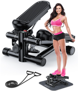 lot 548 image: KitGody Steppers for Exercise at Home, Mini Stair Stepper 330 lb Capacity