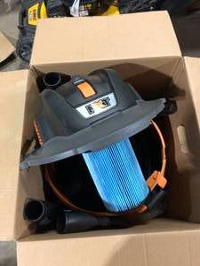 RIDGID 14 Gallon 6.0 Peak HP NXT WetDry Shop Vacuum with Fine Dust Filter, Locking Hose and Accessories  Customer Returns See Pictures