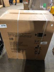 Husky Ready-to-Assemble 24-Gauge Steel 1-Drawer 2-Door Garage Base Cabinet in Black (28 in. W x 32.8 in. H x 18.3 in. D) Customer Returns See Pictures