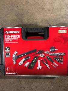 Husky 110-Piece Homeowners Set Customer Returns See Pictures