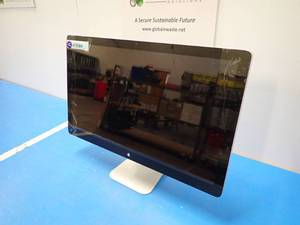 Apple Thunderbolt Display A1316  27 screen with 2560 x 1440 Resolution  Includes power and display cables &nbspcracked glass