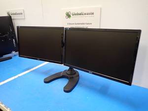 Dual Monitor Stand with Monitors and power cables&nbspAsus&nbspVS228 21.5 screen with 1920 x 1080 HD Resolution&nbspAsus&nbspVE248 24 screen with 1920 x 1080 HD Resolution&nbsp