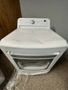 lot 15 image: LG GAS DRYER DLG7151W SETUP FOR NATURAL GAS