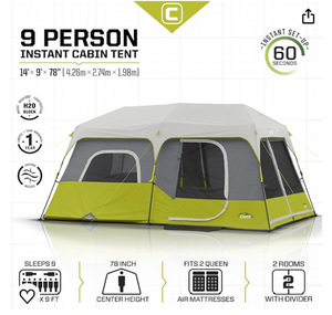 lot 32 image: CORE EQUIPMENT 10 PERSON TENT