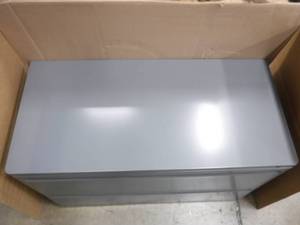 Herman Miller TU-W Pull Freestanding Lateral Cabinet - Gray  With Key 