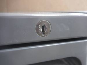 Herman Miller Pedestal File - 3 Drawer Gray  No Key  Lot of 2