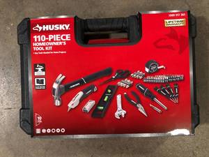 Husky 110-Piece Homeowners Set  Customer Returns See Pictures