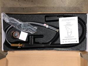Glacier Bay Brenner Commercial Style Single-Handle Pull-Down Sprayer Kitchen Faucet in Oil Rubbed Bronze Customer Returns See Pictures