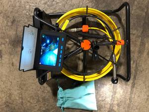VEVOR Sewer Camera 4.3 in. Screen Pipeline Inspection Camera IP68 with 32.8 ft. Snake Cable, LED Lights for Duct Drain Pipe Customer Returns See Pictures
