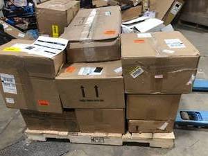 Pallet of Mixed Assorted Flooring Various Models and Conditions Customer Returns See Pictures
