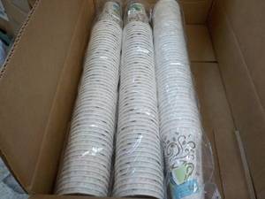 lot 2 image: 150 ct 16 oz Coffee Cups ...