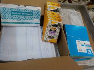 lot 11 image: Envelopes, Pens and Notebooks...