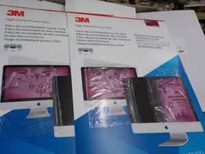 lot 28 image: 8 Privacy Filters - various sizes...