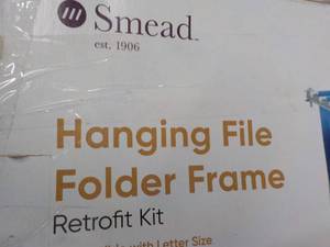 lot 48 image: 4 ct Smead Hanging File Folder Frames