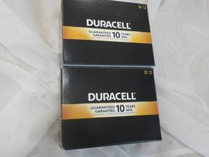 lot 63 image: 24 ct Duracell Size D Batteries...