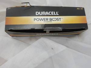 lot 78 image: 36 Duracell Double AA Batteries...