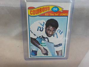 lot 191 image: Ed Too Tall Jones Card in a protective sleeve