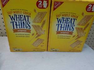 lot 363 image: 2 x 2 lb. 8 oz Boxes Nabisco Wheat Thins