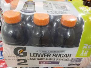 lot 381 image: 12 pack Gatorade Lower Sugar Grape...