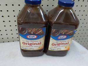 lot 388 image: 2 x 5 lb. 5 oz Jugs Kraft Barbecue Sauce Original