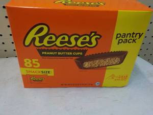 lot 389 image: 85 ct Reeses Snack Size Peanut Butter Cups