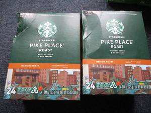 lot 223 image: Starbucks Pikes Place Keurig Pods 48 pods