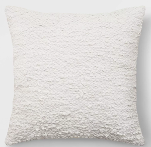 3 Pack Lot Woven Cotton Textured Square Throw Pillow