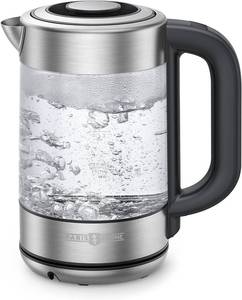 Paris Rhne Electric Kettle, Tea Kettle with 6 Temperature Settings, 1.7L Glass & Stainless Steel Heater,