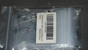 Vcmart 14G-00G 36 pc Ear Gauges Stretching Kit Tapers Plugs Eyelets Implant Grade Steel