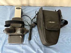 lot 51 image: WOW SAUNDERS CERVICAL TRACTION PNEUMATIC SYSTEM HOME NECK TRACTION DEVICE WCASE - EXCELLENT WORKING CONDITION - I THINK I NEED TO TRY THIS OUT