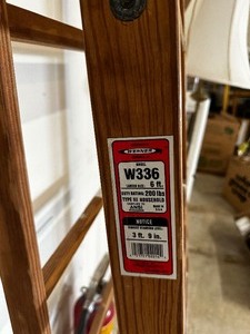 lot 100 image: Five Step Warner Model W3366 Foot Ladder