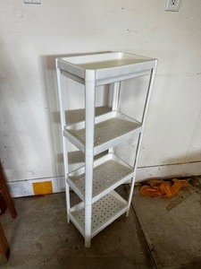 lot 102 image: Narrow Shelf System Measuring 9 X 14 12 X 40