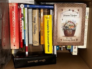 lot 157 image: Box Of Miscellaneous Cookbooks