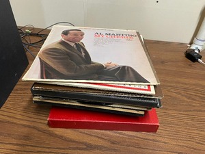 lot 242 image: A Collection Of Vintage LPs Covering Country, Folk And Others.